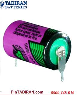 Tadiran SL-350/PR; Pin nuôi nguồn PLC Tadiran SL-350/PR (1/2AA-1200mAh) Lithium 3.6v