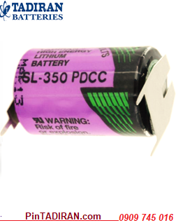 Tadiran SL-350/PTP; Pin nuôi nguồn PLC Tadiran SL-350/PTP (1/2AA-1200mAh) lithium 3.6v