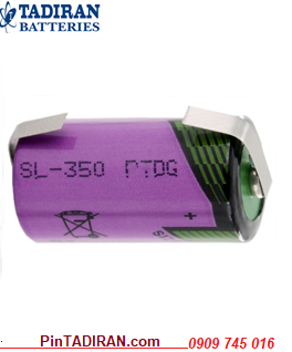 Tadiran SL-350/T; Pin nuôi nguồn PLC Tadiran SL-350/T (1/2AA-1200mAh) lithium 3.6v