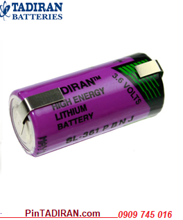 Tadiran SL-361/T; Pin nuôi nguồn PLC Tadiran SL-361/T (2/3AA-1600mAh) lithium 3.6v