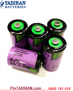Tadiran SL-750/S; Pin nuôi nguồn Tadiran SL-750/S (1/2AA-1100mAh) lithium 3.6v