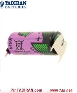 Tadiran TL-4955/PT; Pin nuôi nguồn PLC Tadiran TL-4955/PT (2/3AA-1650mAh) lithium 3.6v