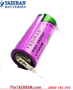 Tadiran TL-4955/T; Pin nuôi nguồn PLC Tadiran TL-4955/T (2/3AA-1650mAh) lithium 3.6v _Made in Israel