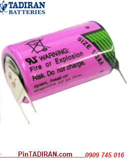 Tadiran TL-5902/TP; Pin nuôi nguồn PLC Tadiran TL-5902/TP (1/2AA-1100mAh) Lithium 3.6v