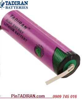 Tadiran TL-5903/T; Pin nuôi nguồn PLC Tadiran TL-5903/T (AA-2400mAh) lithium 3.6v (chân thép)