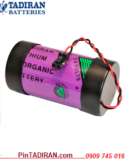 Tadiran TL-5930; Pin nuôi nguồn PLC Tadiran TL-5930 (zắc đen ABB) (D-19000mAh) lithium 3.6v
