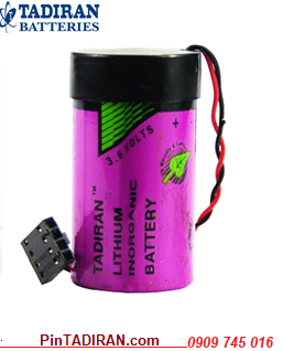 Tadiran TL-5930/F; Pin nuôi nguồn Tadiran TL-5930/F (zắc đen 4holes) (D-19000mAh) lithium 3.6v