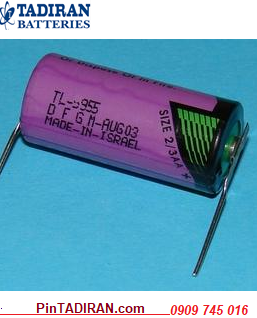 Tadiran TL-5955/PT2; Pin nuôi nguồn PLC Tadiran TL-5955/PT2 (2/3AA-1500mAh) lithium 3.6v
