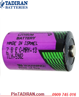 Tadiran TL-5902/S; Pin nuôi nguồn PLC Tadiran TL-5902/S (1/2AA-1100mAh) lithium 3.6v _Made in Israel