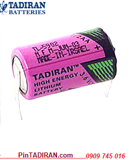 Tadiran TL-5902/T; Pin nuôi nguồn PLC Tadiran TL-5902/T (1/2AA-1100mAh) lithium 3.6v _Made in Israel