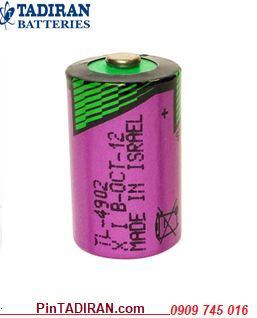 Tadiran TL-4902/S; Pin nuôi nguồn PLC Tadiran TL-4902/S (1/2AA-1200mAh) lithium 3.6v