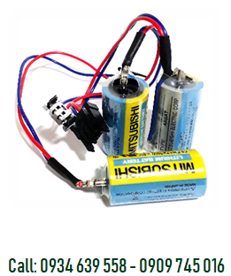 Pin nuôi nguồn Mitsusbishi A6BAT/ER17330V lithium 3.6V 2/3A 1800mAh chính hãng Made in Japan
