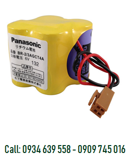 Pin nuôi nguồn PLC-CNC Lithium 6V PanasoniC BR-2/3AGCT4A Made in Japan