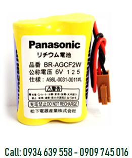  Pin nuôi nguồn 6v lithium Panasonic BR-AGCF2W (zắc nâu) chính hãng Made in Japan
