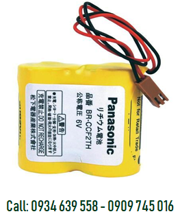 Pin nuôi nguồn PLC-CNCLithium 6V Panasonic BR-CCF2TH Made in Japan