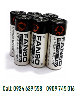 Pin nuôi nguồn PLC 3.6v FANSO ER17505H size A 3600mAh chính hãng