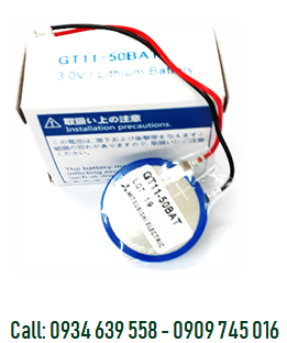 Pin nuôi nguồn Mitsubishi GT11-50 BAT lithium 3V 2/3A 1800mAh chính hãng Made in Japan