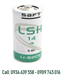 Pin nuôi nguồn PLC Saft LSH14 lithium 3.6v C 5800mAh chính hãng Made in France